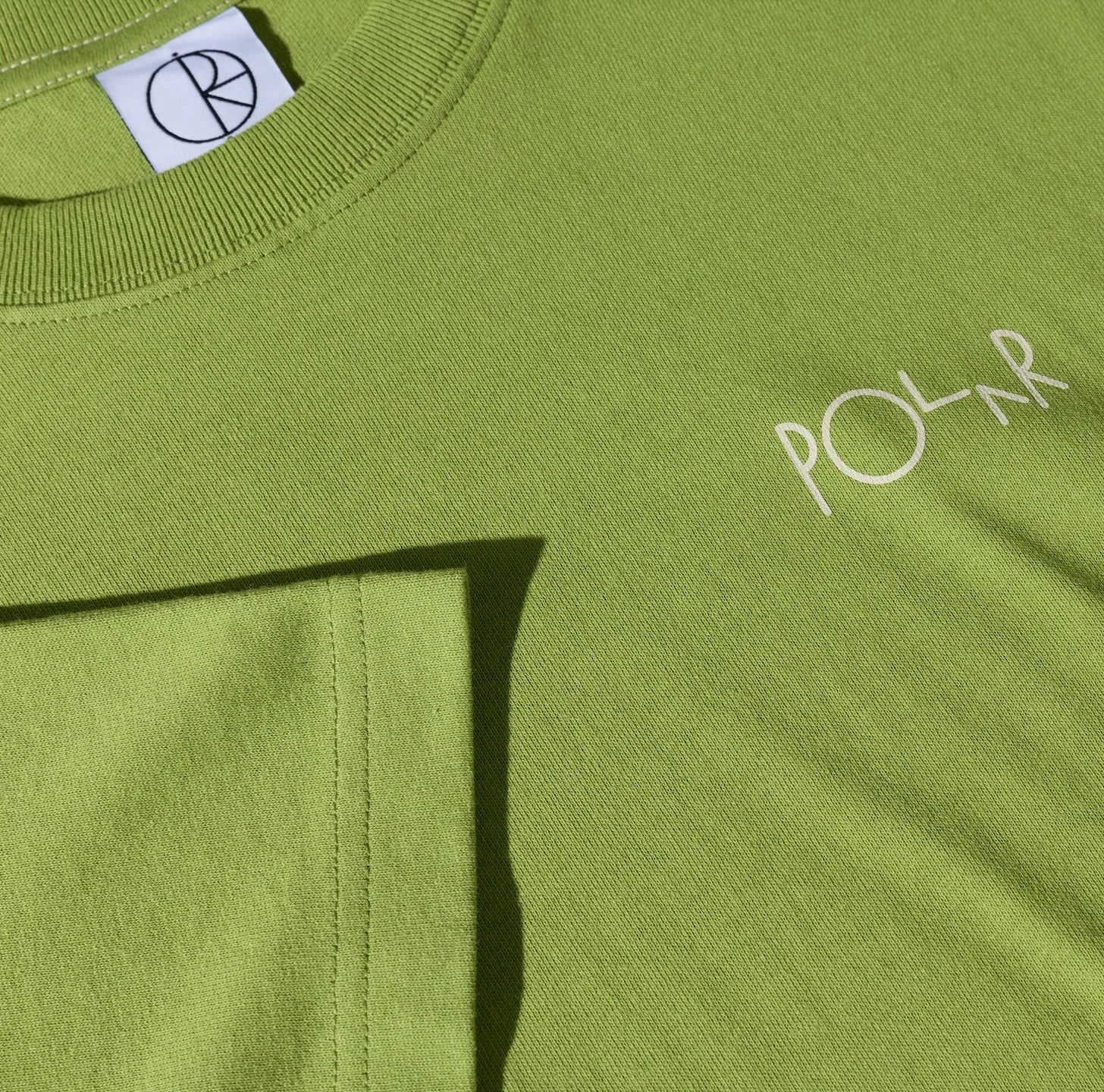 T-Shirt Polar Stroke Logo Contrast 