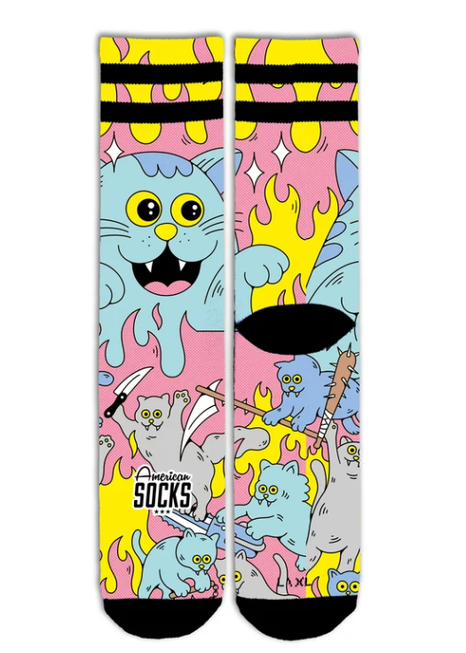Calzini American Socks Killer Kitties