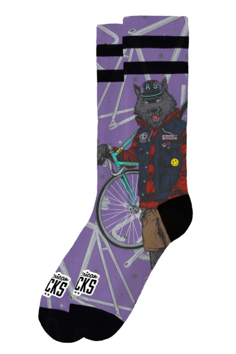Calzini American Socks Cycling Wolf