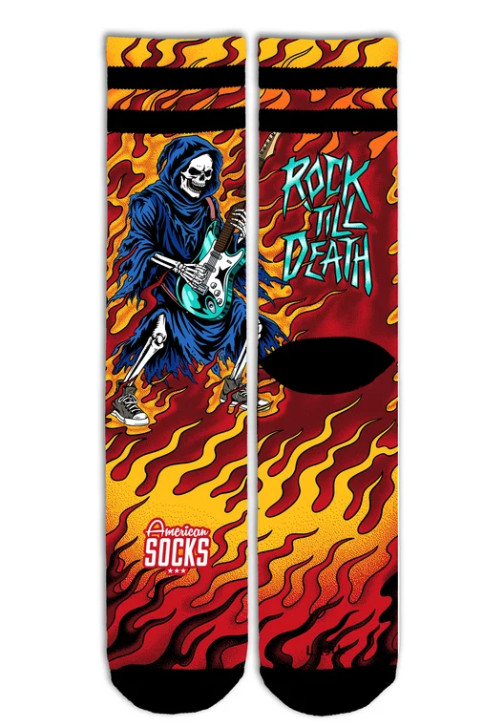 Calzini American Socks Rock till death