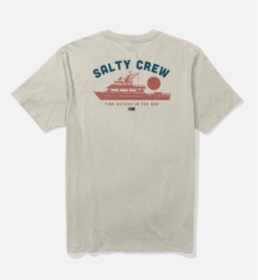 T-shirt Salty Overnight Ss Tee