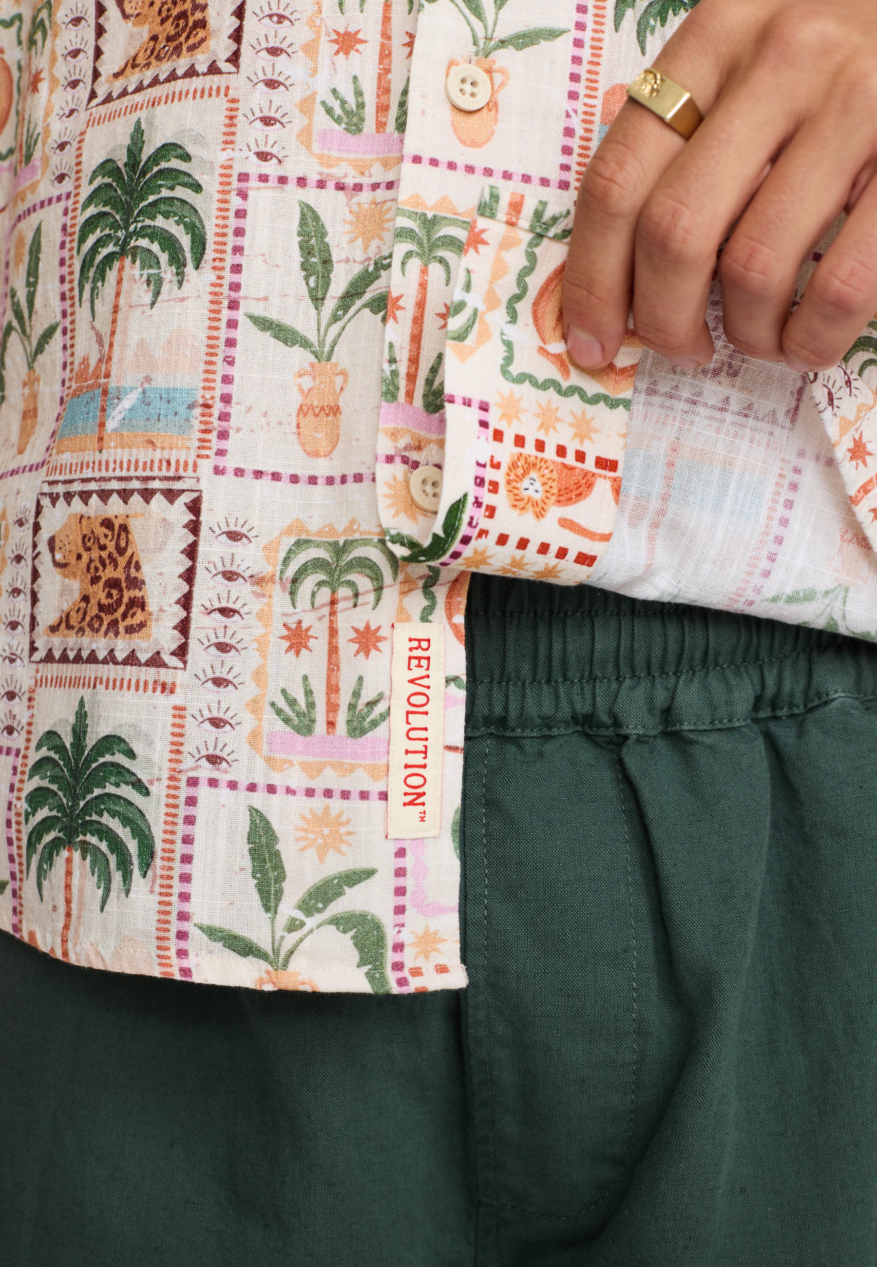 Camicia Revolution Cuban Shirt 3247