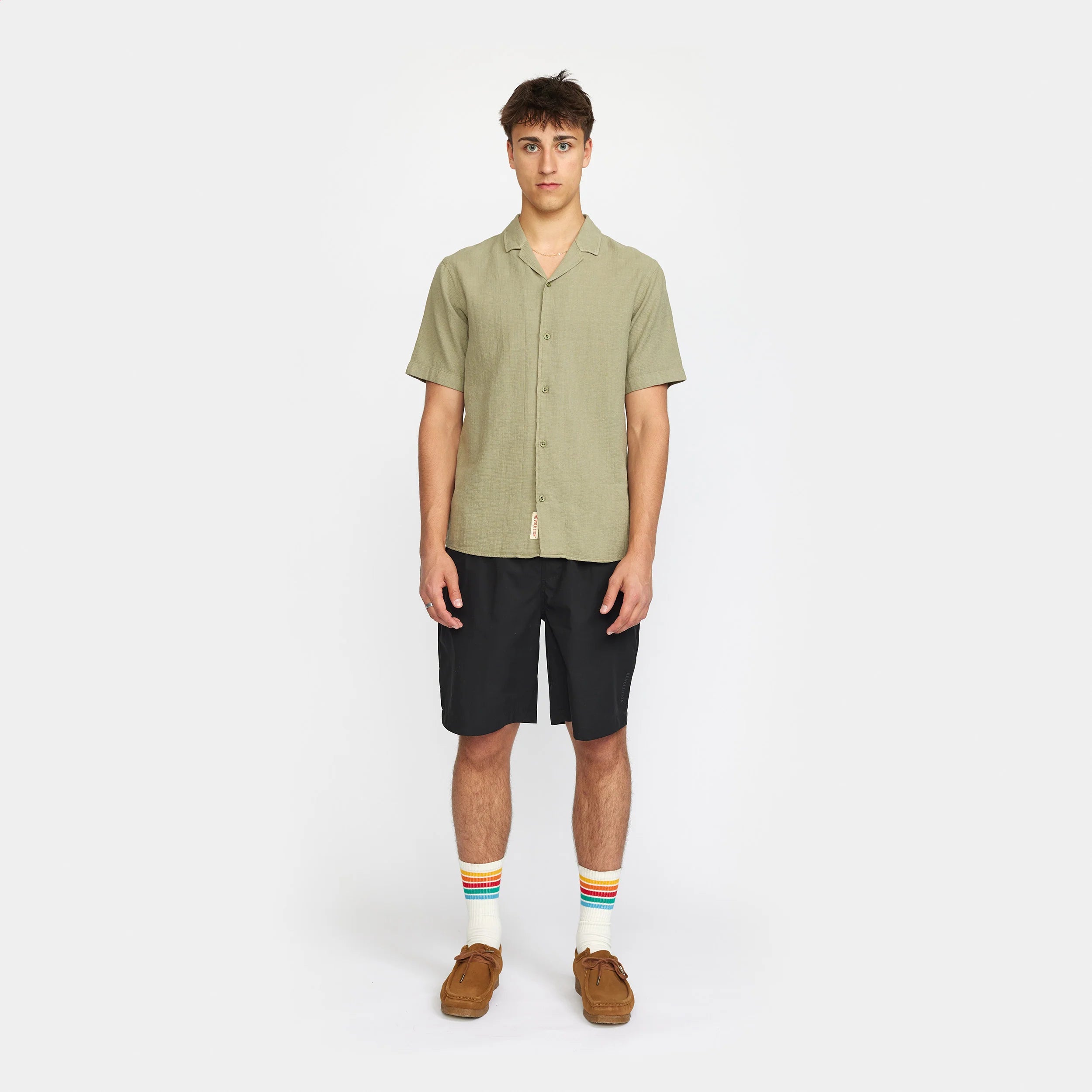 Camicia Manica Corta Revolution Cuban Shirt 3927