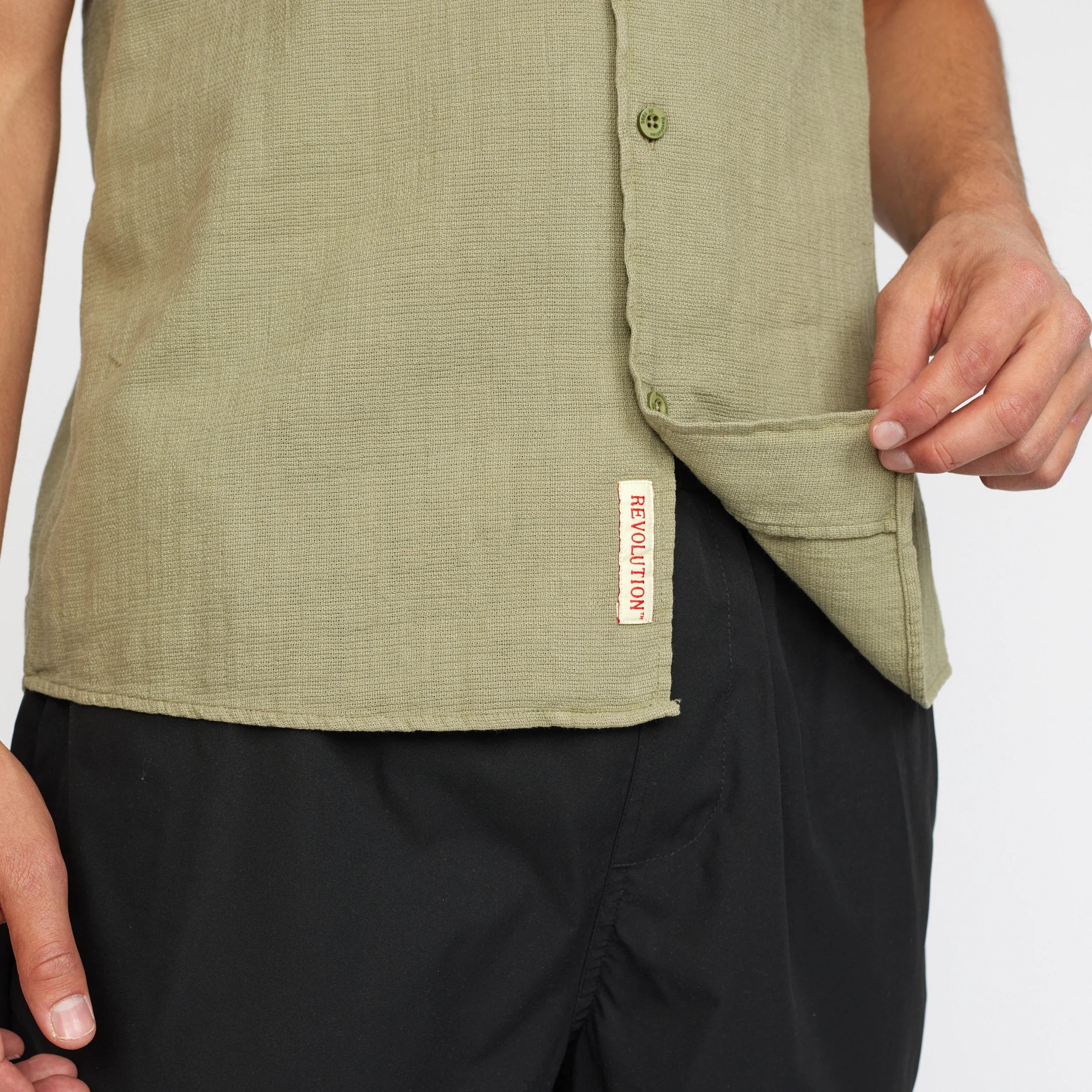Camicia Manica Corta Revolution Cuban Shirt 3927