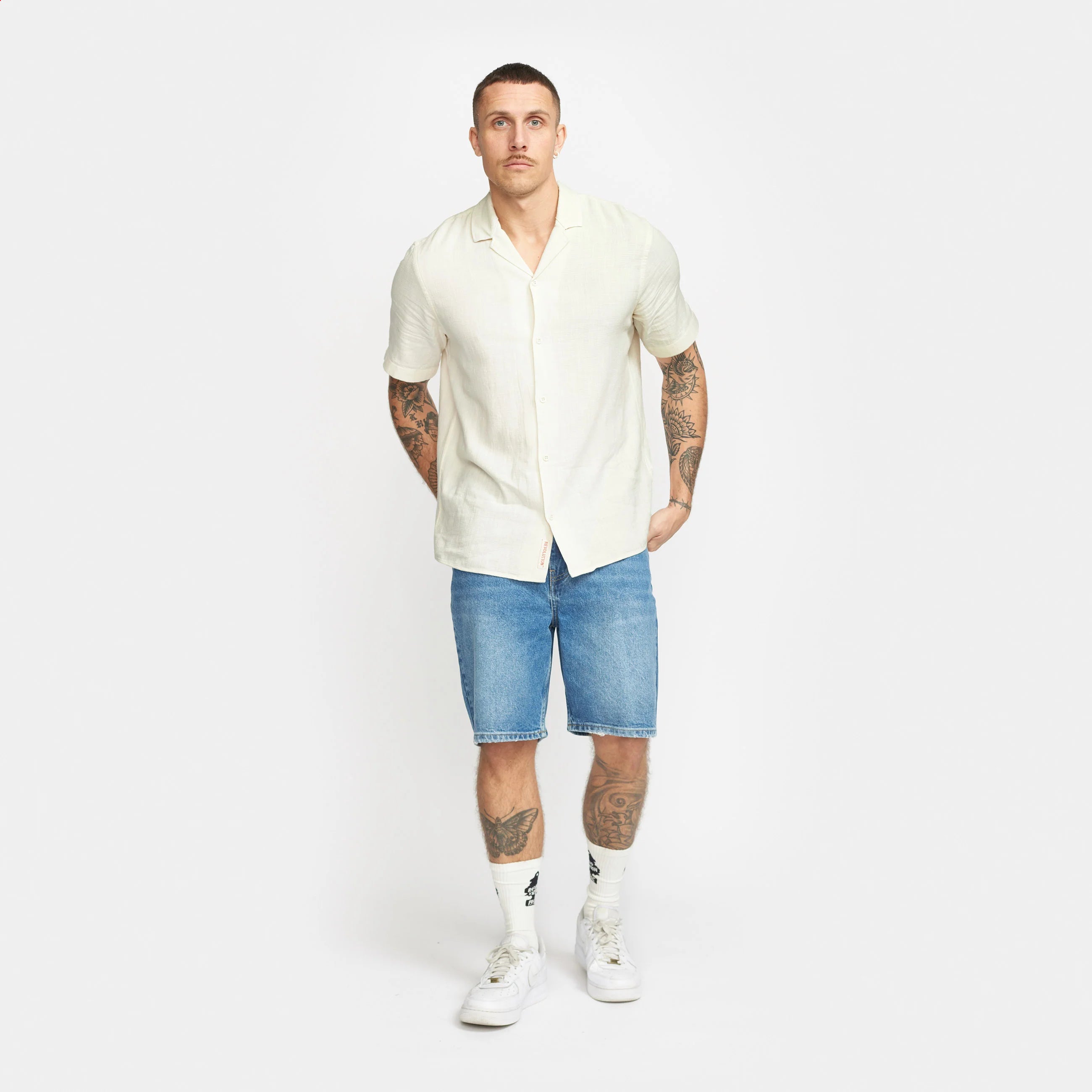 Camicia Manica Corta Revolution Cuban Shirt 3927