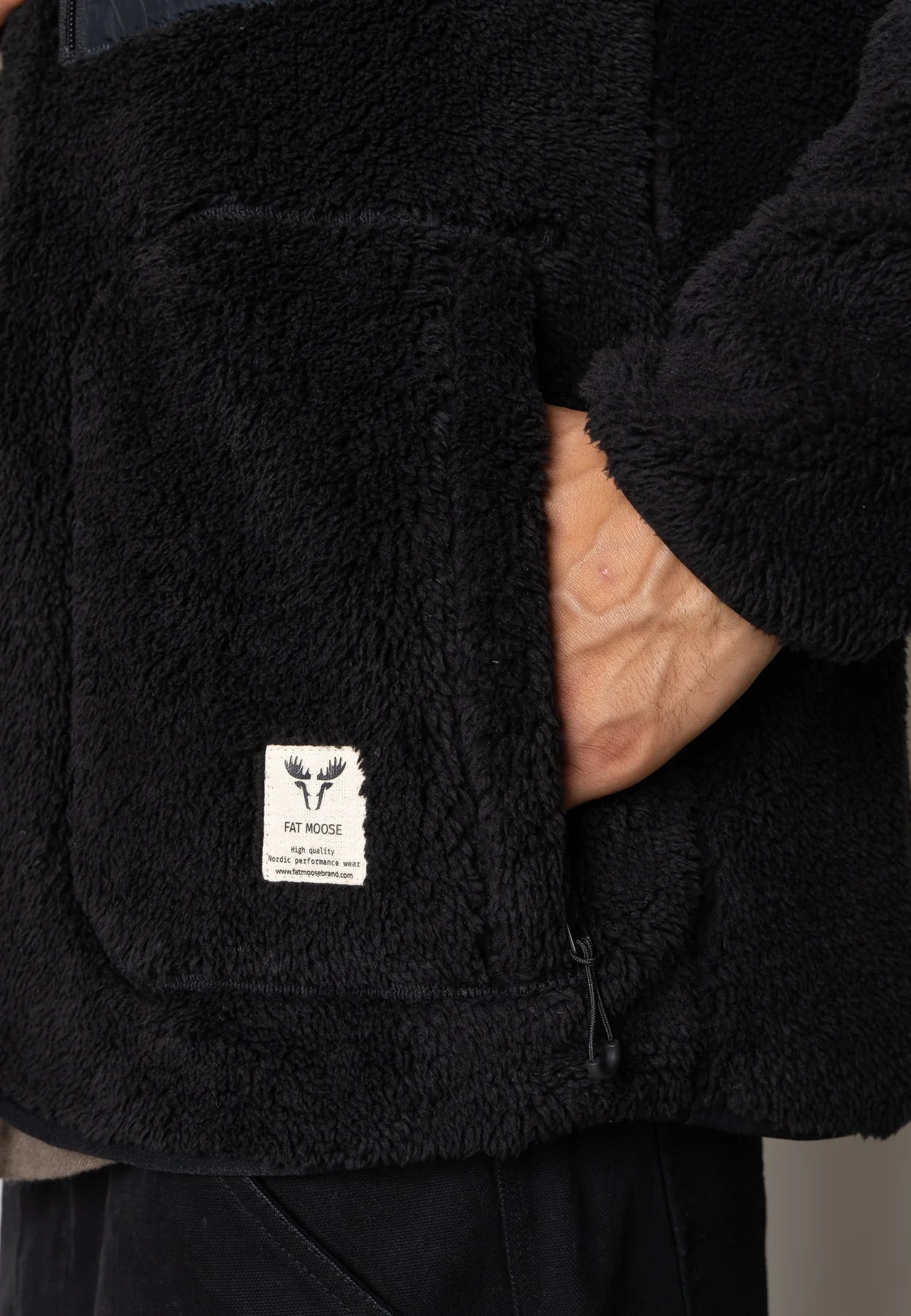 Sherpa Fat Moose Wood Fleece Jacket