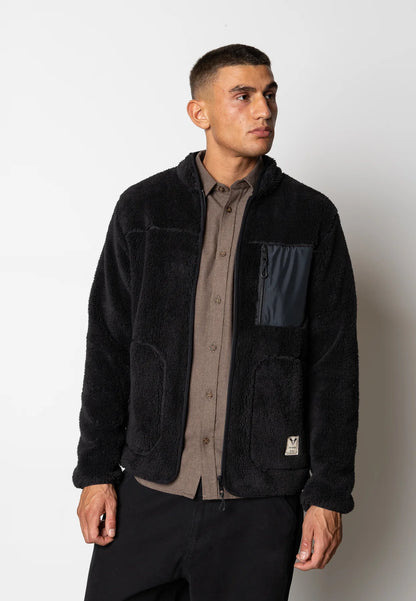 Sherpa Fat Moose Wood Fleece Jacket