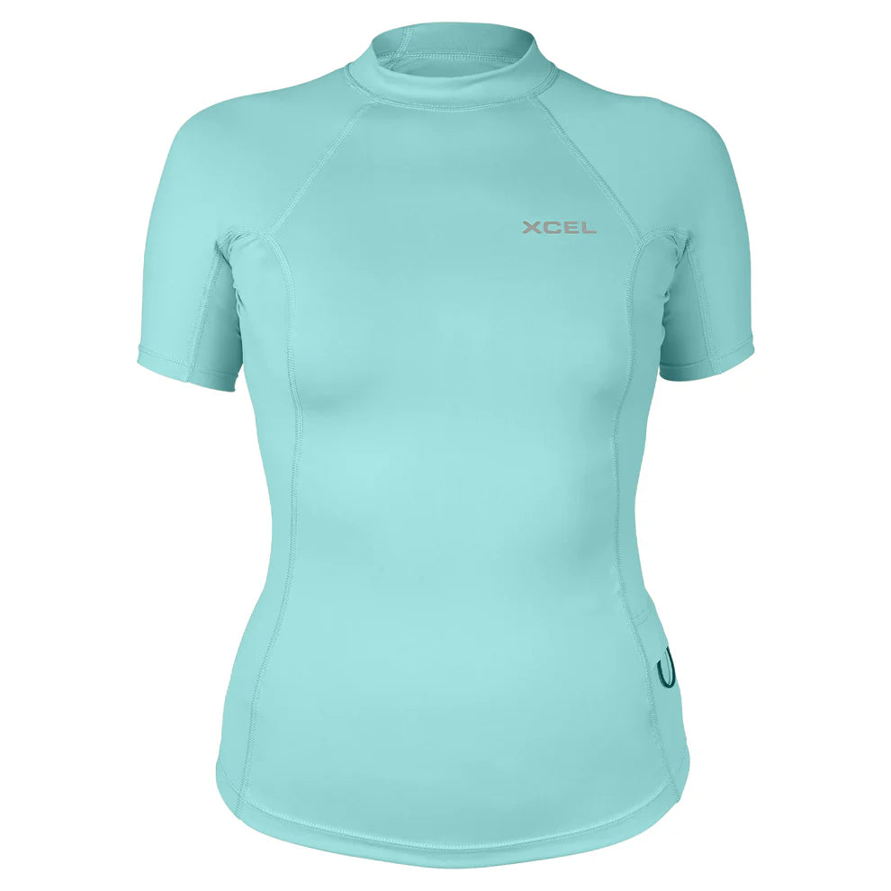 Lycra Donna Xcel Premium Stretch Short Sleeve Performance Fit UV