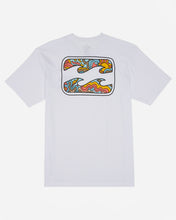 Carica l&#39;immagine nel visualizzatore di Gallery, T-shirt Bambino Billabong Crayon Wave