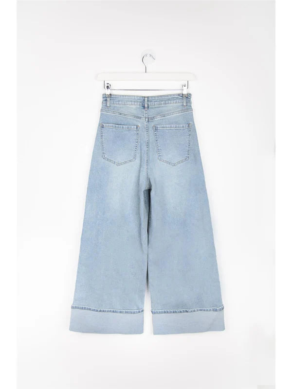 Jeans con Risvolto 24 Colours