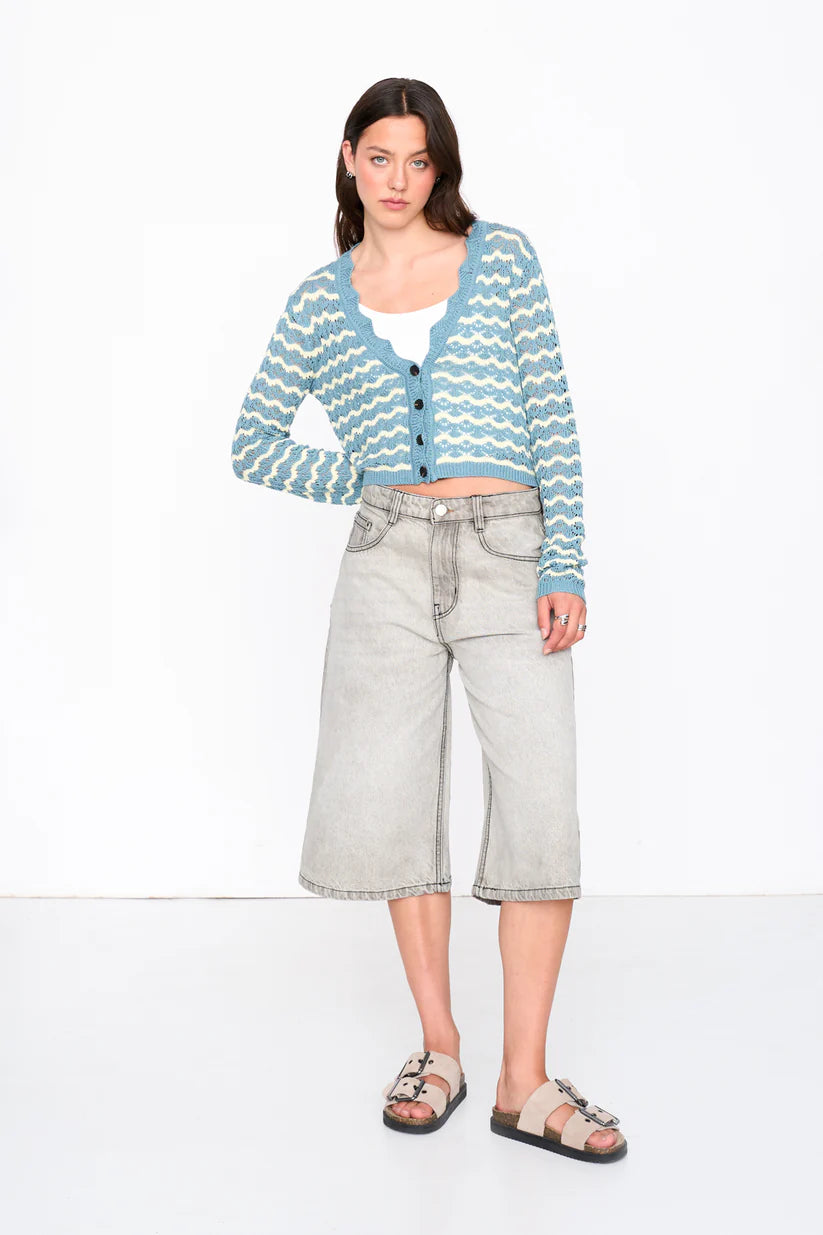 Cardigan a Righe 24COLOURS