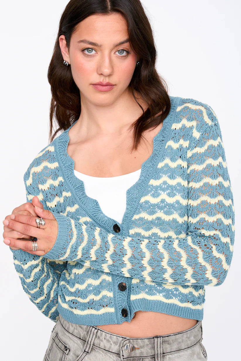 Cardigan a Righe 24COLOURS