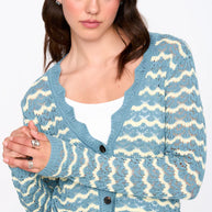 Cardigan a Righe 24COLOURS