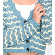 Cardigan a Righe 24COLOURS