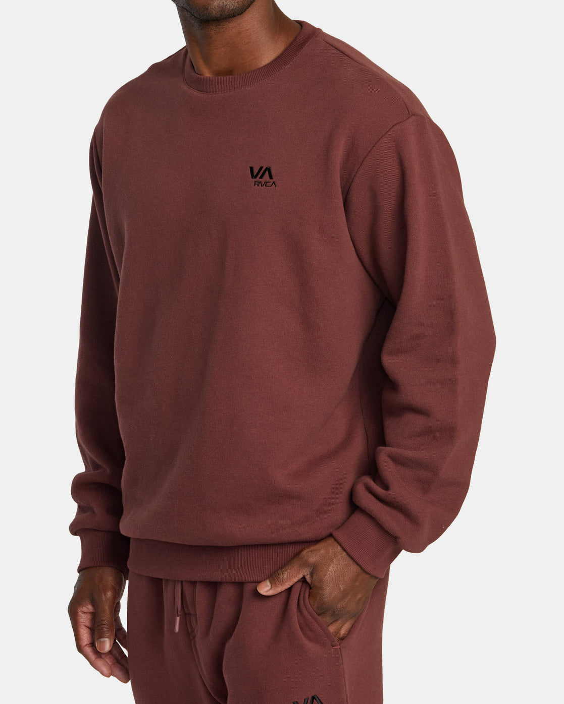 Felpa Girocollo Rvca Essential