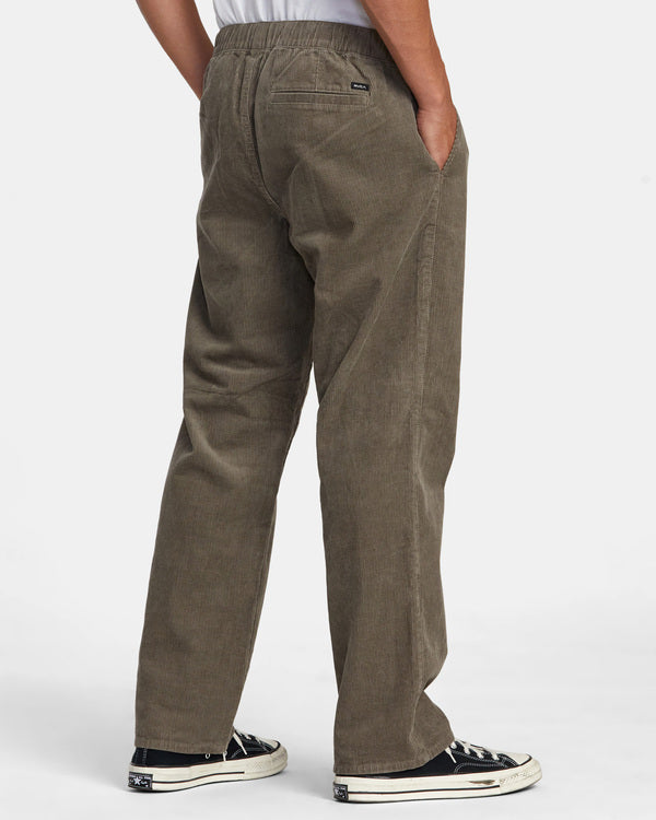 Pantaloni Rvca Di Velluto Americana Elastic