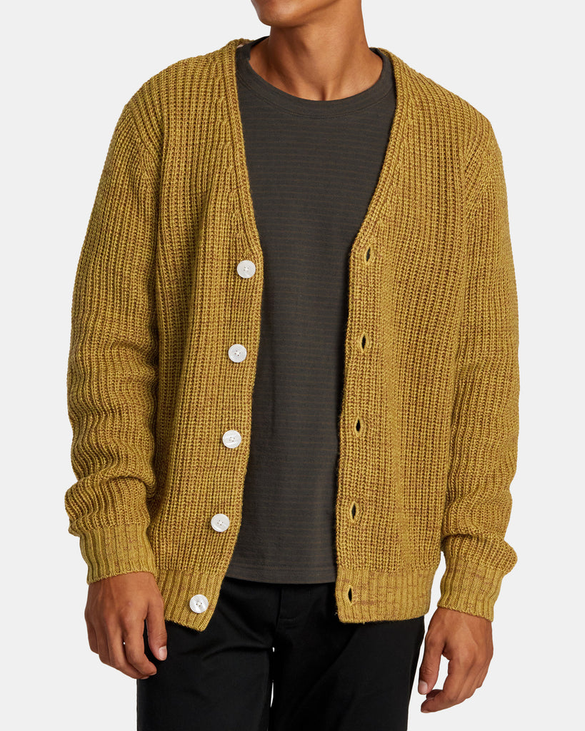 Cardigan Uomo Rvca Vacancy