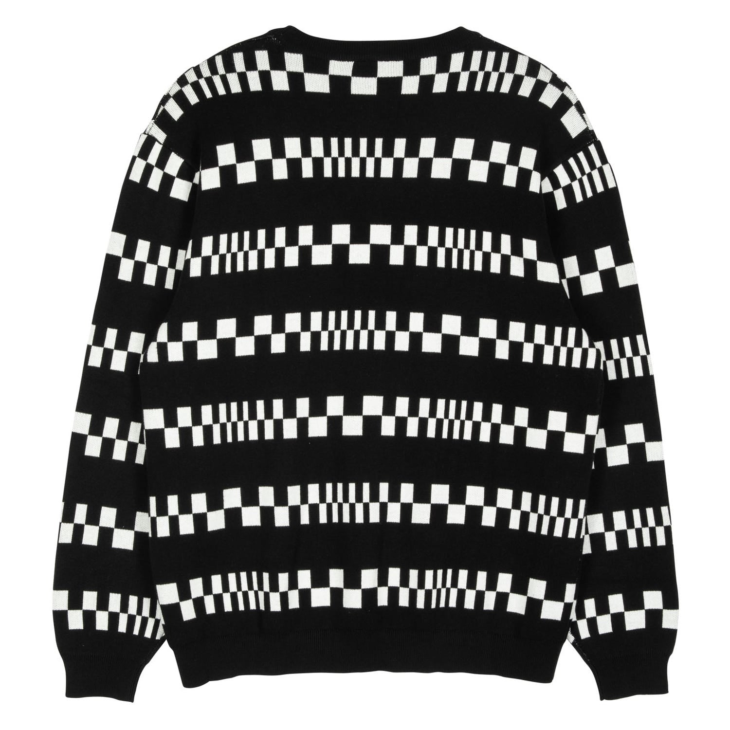 Maglione Uomo Santa Cruz Check Stripe Knit Crew