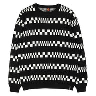 Maglione Uomo Santa Cruz Check Stripe Knit Crew