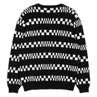 Maglione Uomo Santa Cruz Check Stripe Knit Crew
