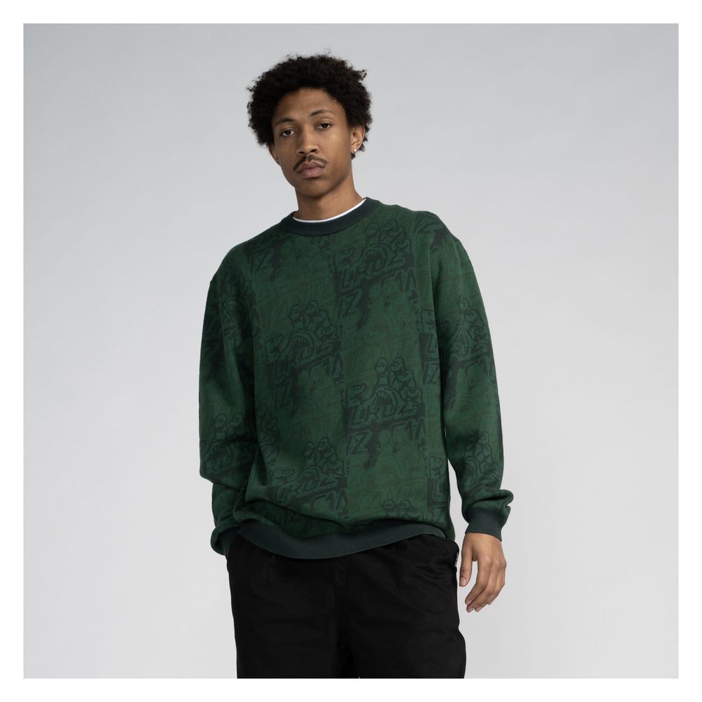 Felpa Girocollo Santa Cruz Handled Knit Crew