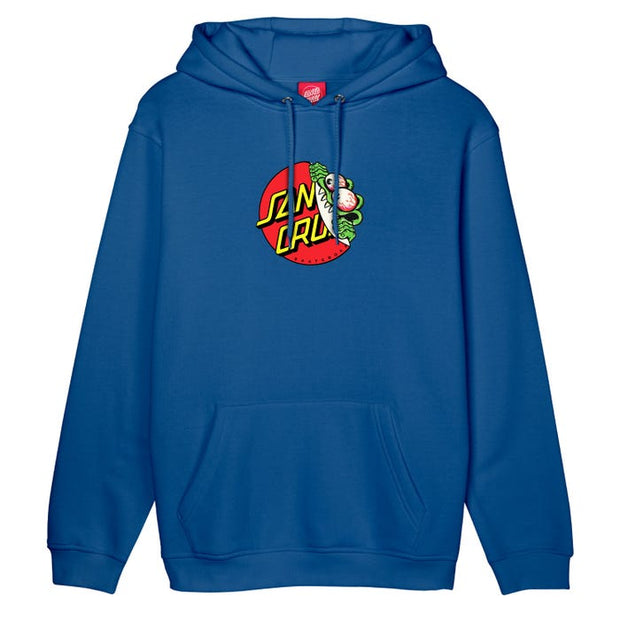 Felpa Cappuccio Santa Cruz Beware Dot Front Hood