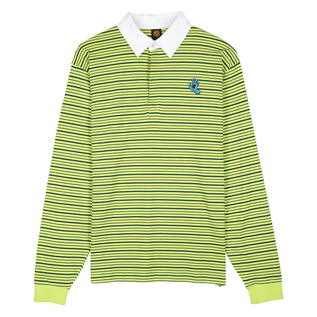 Polo Santa Cruz Mini Hand Stripe L/S 