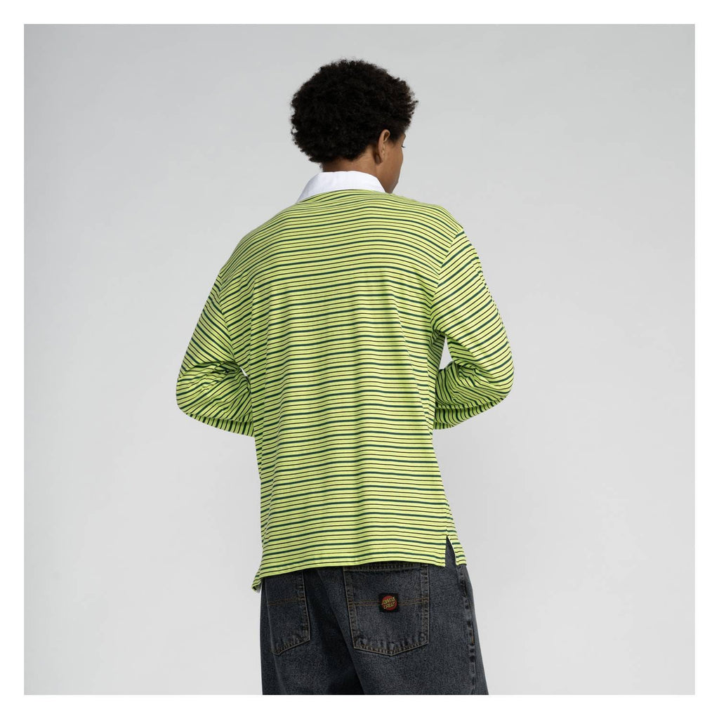 Polo Santa Cruz Mini Hand Stripe L/S 