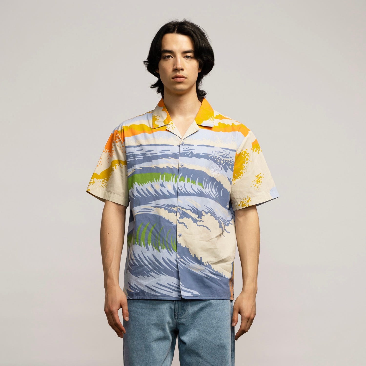 Camicia Manica Corta Santa Cruz Water View Shirt