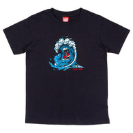 T-shirt Bambino Santa Cruz Screaming Wave Front