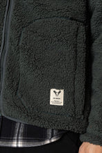 Carica l&#39;immagine nel visualizzatore di Gallery, Sherpa Fat Moose Wood Fleece Jacket