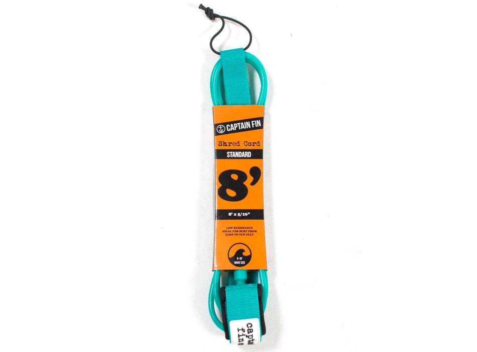 Leash Captain Fin Shred Cord 8' x 8 mm