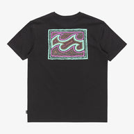 T-shirt Bambino Billabong Crayon Wave