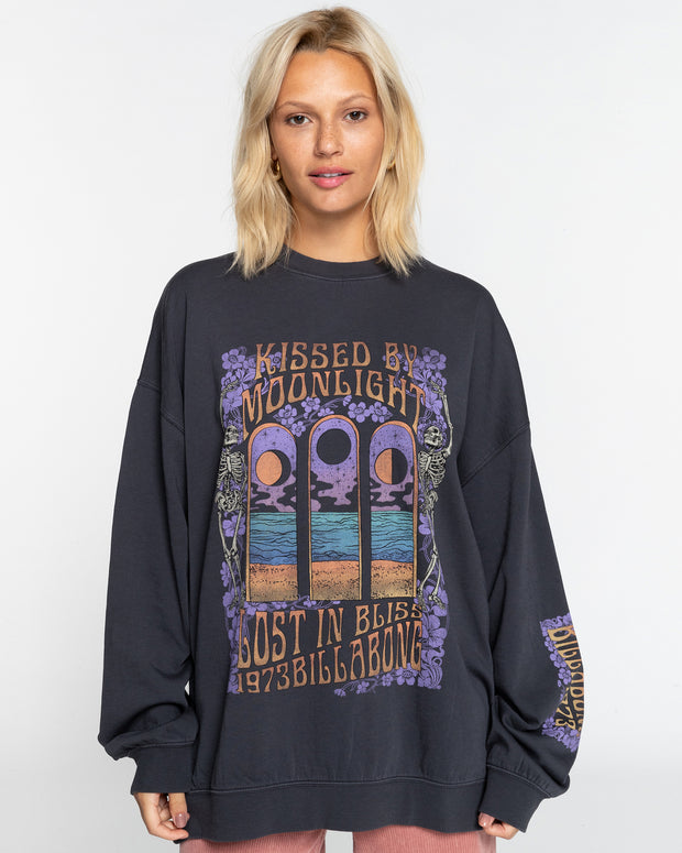 Felpa Oversize Donna Billabong Ride In