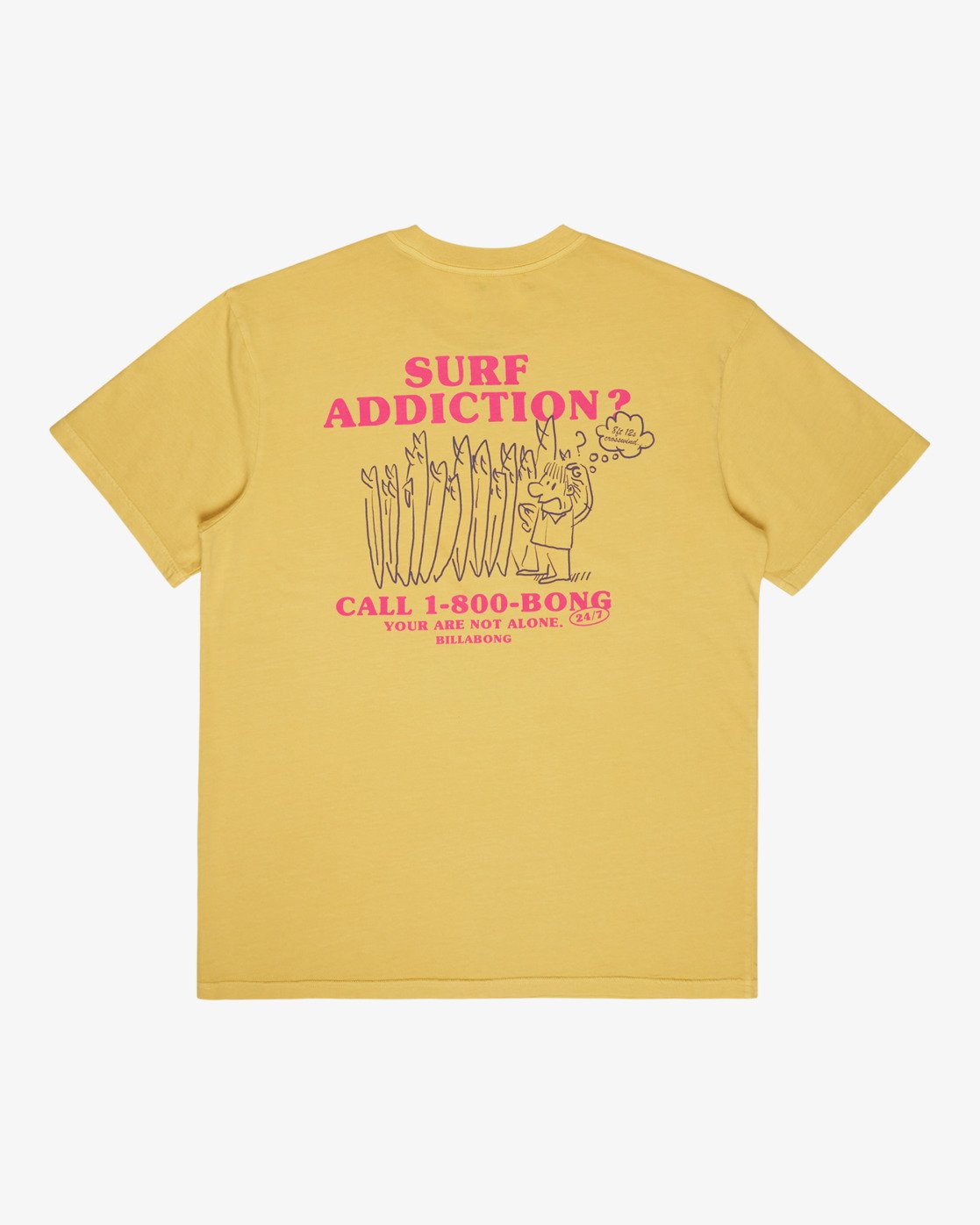 T-shirt Uomo Billebong Message WW