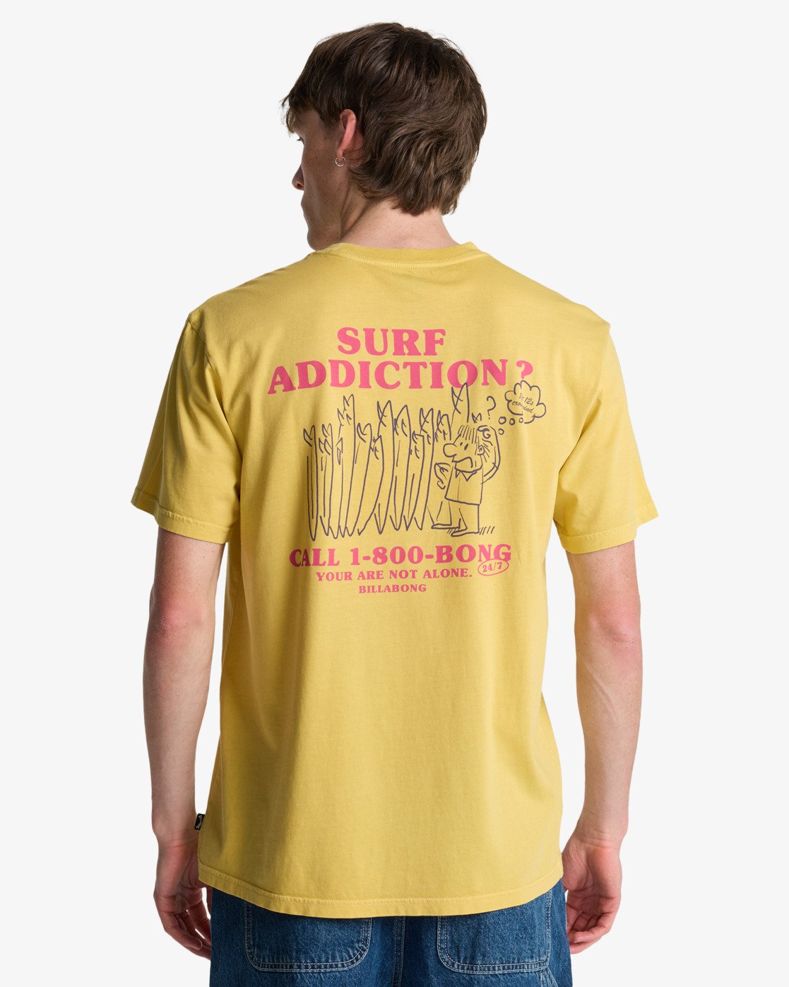T-shirt Uomo Billebong Message WW