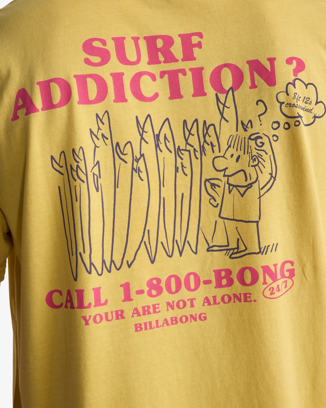 T-shirt Uomo Billebong Message WW