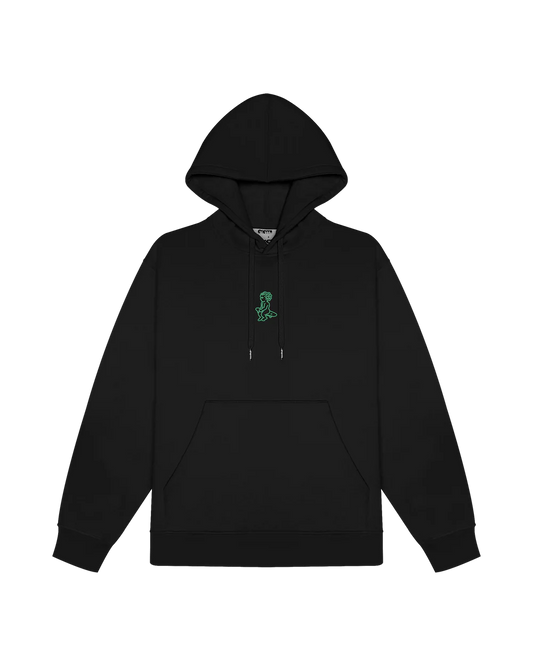 Felpa Cappuccio Ementa Ikon Stamp Embossed