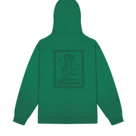 Felpa Cappuccio Ementa Ikon Stamp 3D