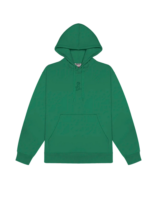 Felpa Cappuccio Ementa Ikon Stamp 3D