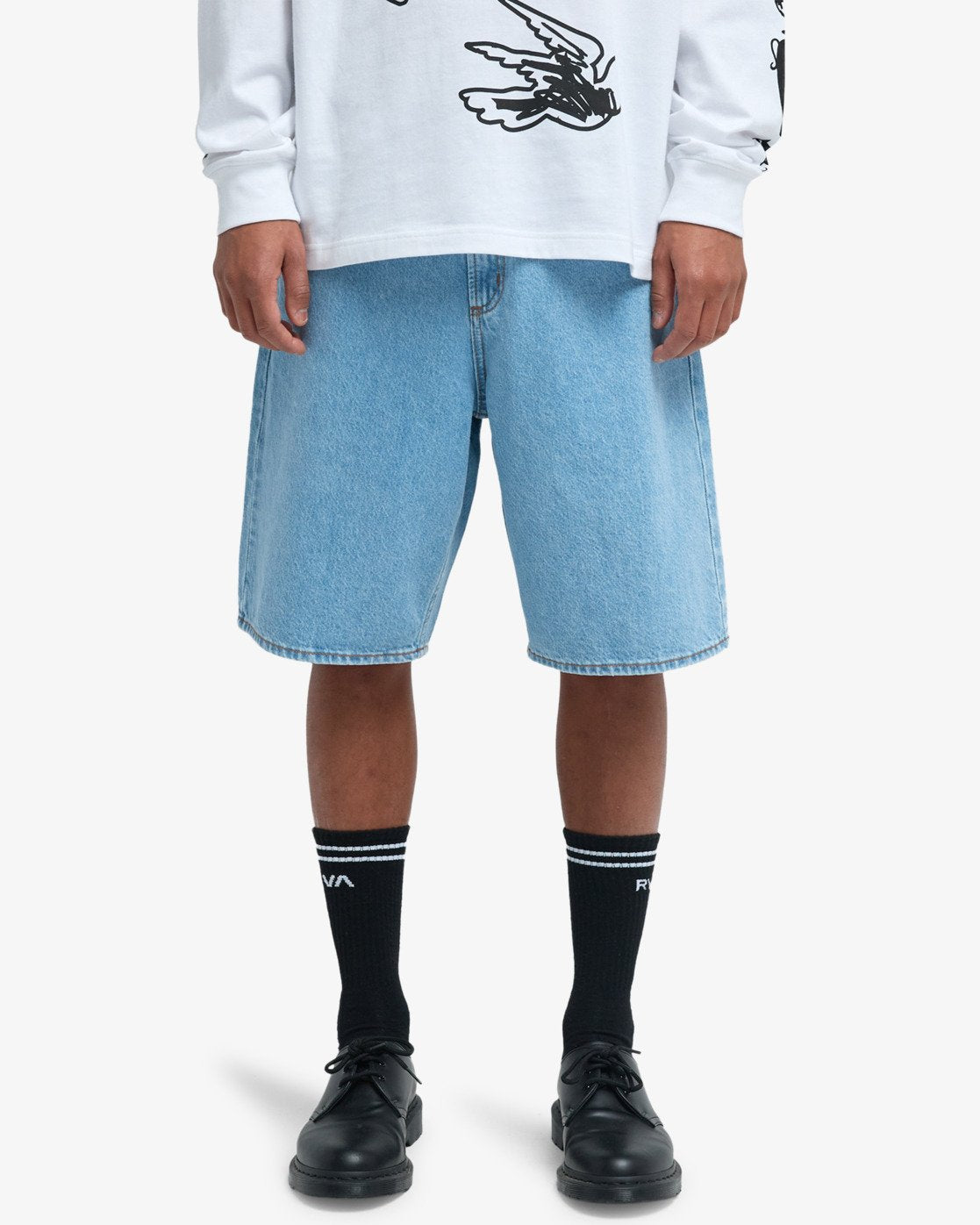 Bermuda Jeans Rvca Skate