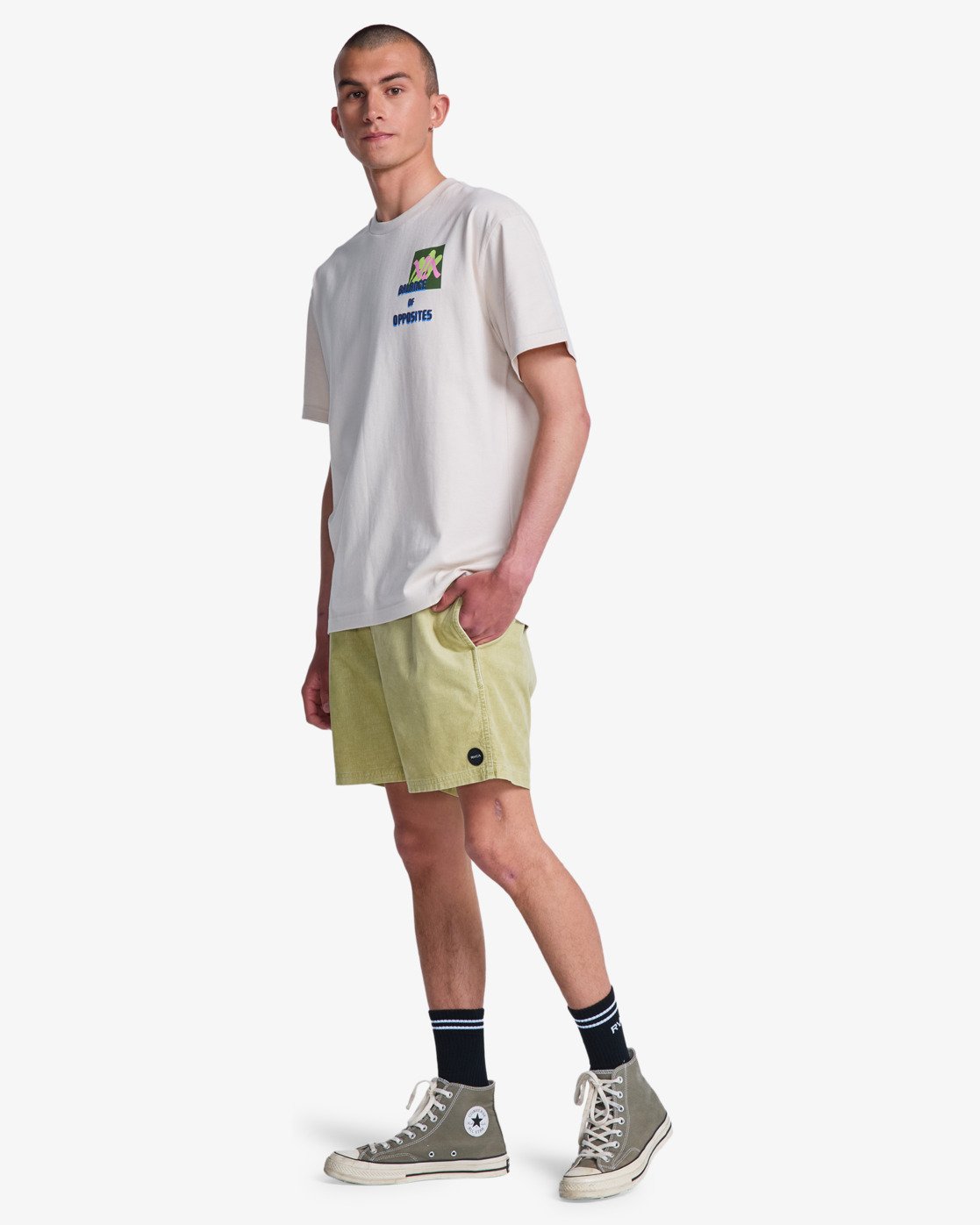 Bermuda Rvca Escape Elastic