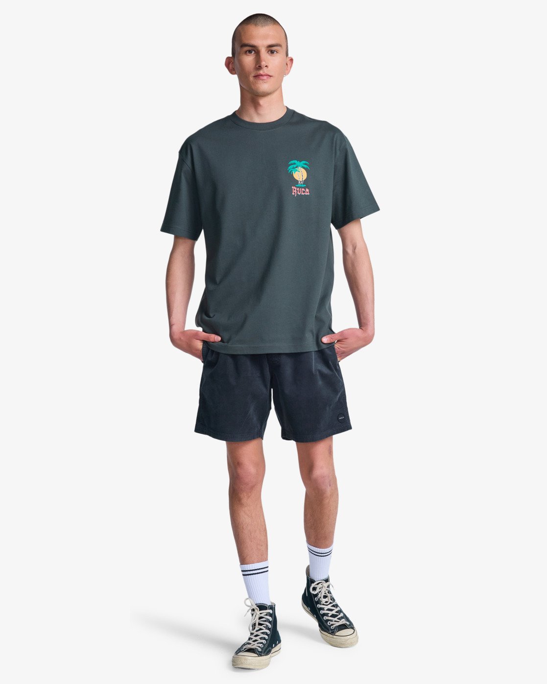 T-shirt Rvca Frond Mural