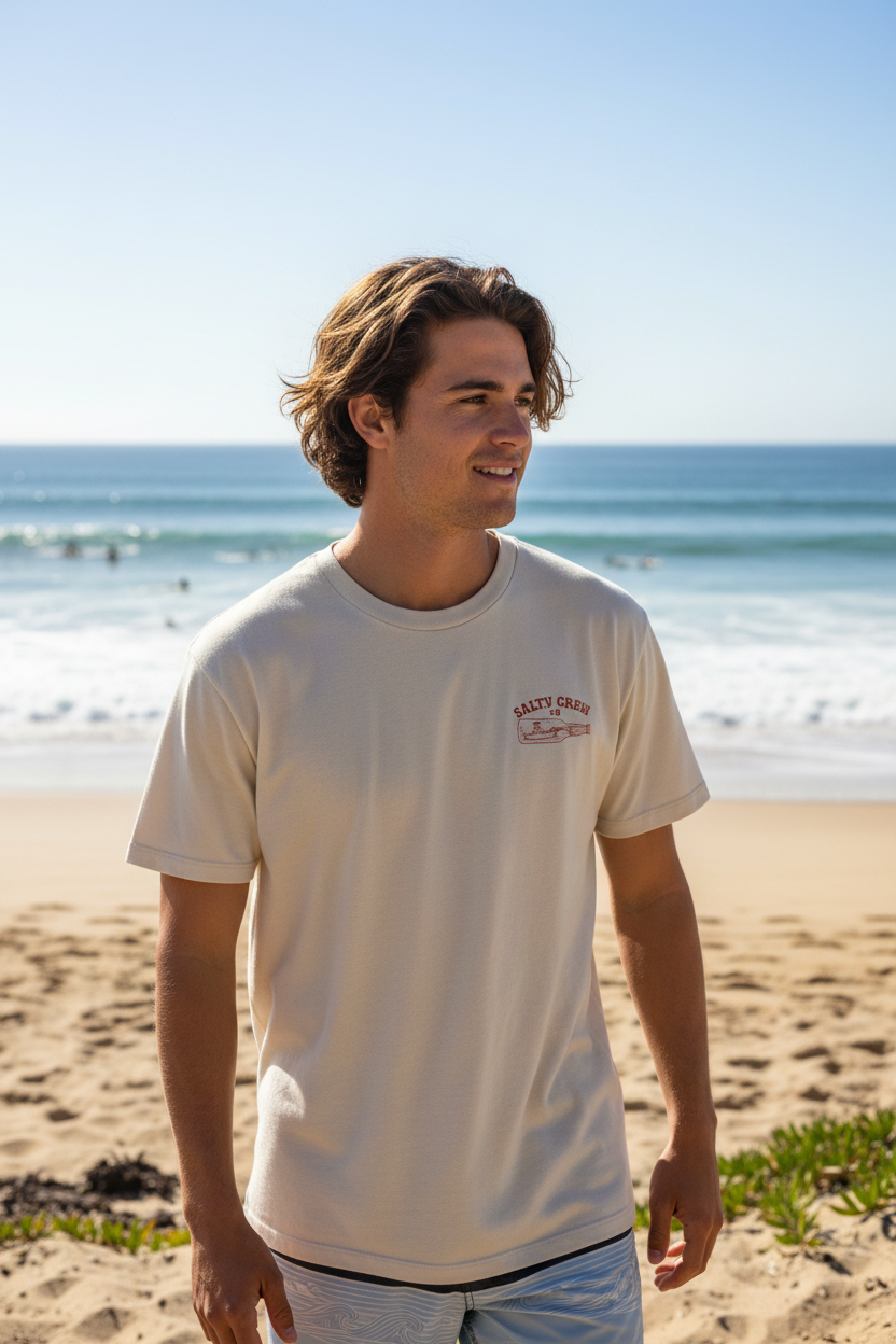 T-shirt Salty Crew Bottele Rocket