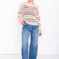Maglione Lavorato a Maglia 24 Colours