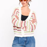 Cardigan Lavorato a Maglia 24COLOURS