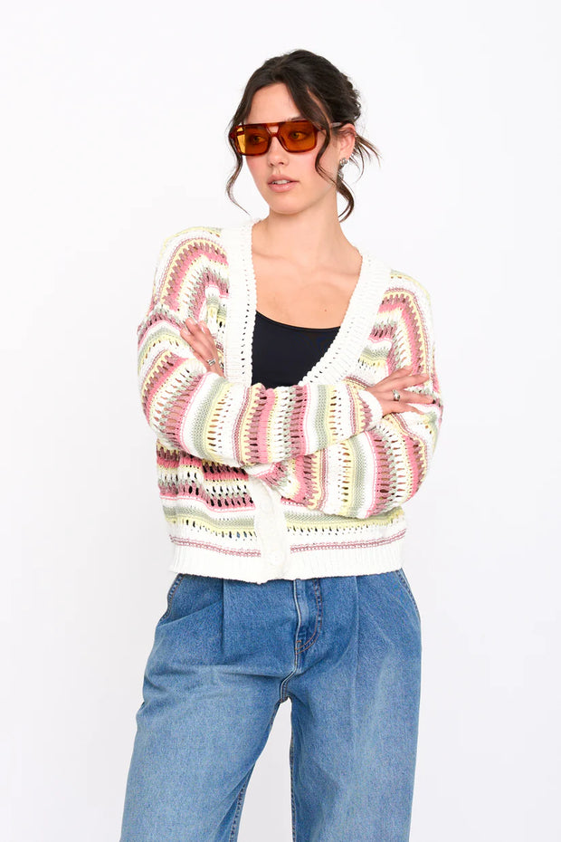 Cardigan Lavorato a Maglia 24COLOURS