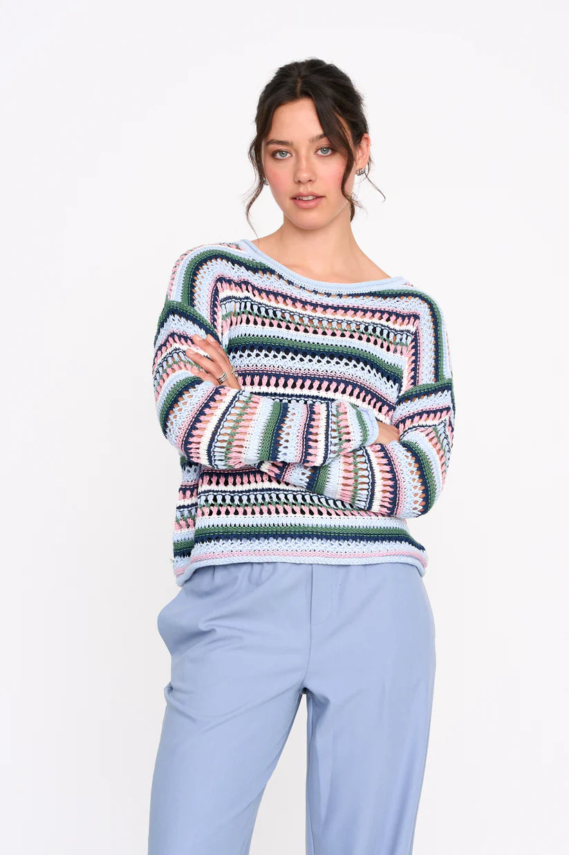 Maglione Lavorato a Maglia 24 Colours