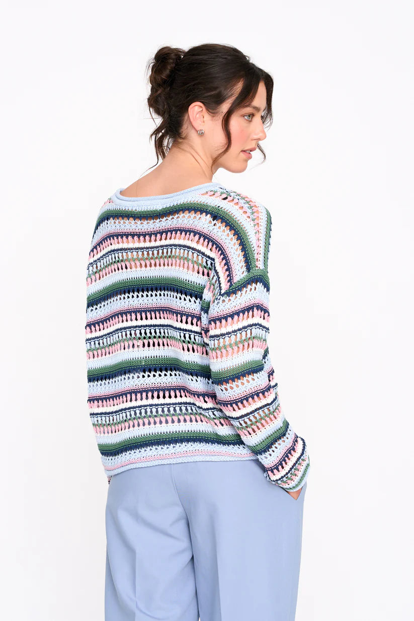 Maglione Lavorato a Maglia 24 Colours