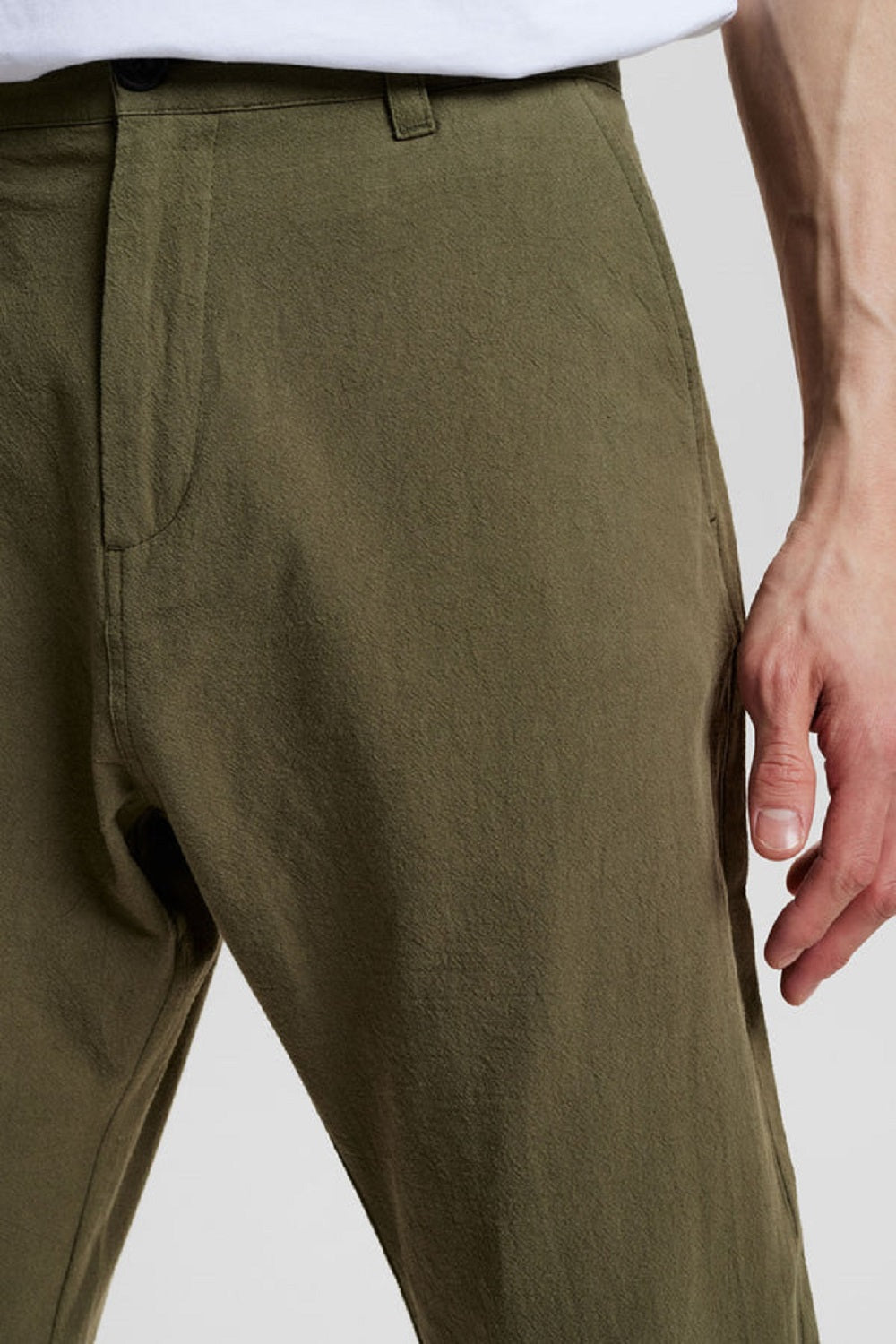 Pantaloni Anerkjendt Akjulius Seersucker